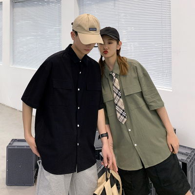 潮流煥新，舒適隨心 純棉寬松韓版長袖襯衫，定義青年男裝新風(fēng)尚